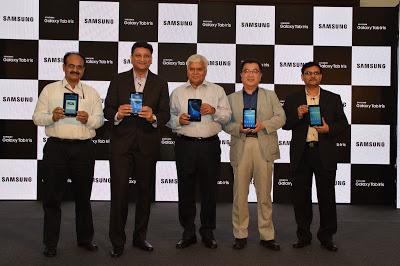 Samsung Galaxy Iris Tab with Iris Recognition Technology for Digital India