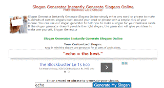 Top 10 Online Cachy Slogan Generator/Maker Tools