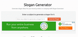 Top 10 Online Cachy Slogan Generator/Maker Tools