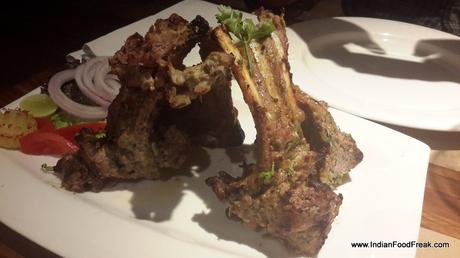 Mountain lamb chops