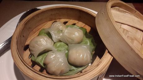 Crystal seafood dimsums