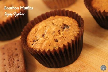 Bourbon Muffins Eggless