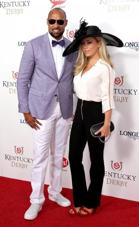 GTY_kendra_wilkinson_hank_baskett_kentucky derby