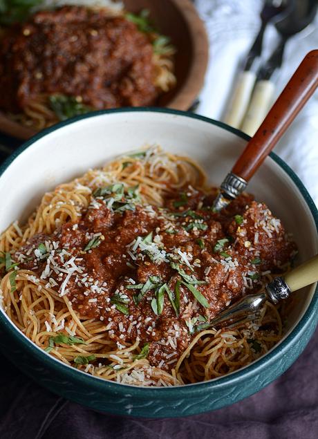 easy lamb bolognese