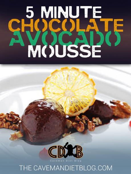 Paleo Dessert Recipes CHocolate Avocado Mousse