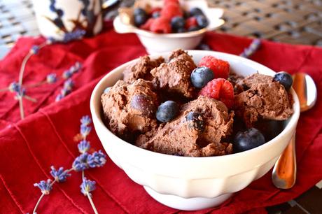 Paleo Double Berry Coconut Ice Cream (Dairy Free, AIP, SCD, GAPS, Whole 30, No Added Sweetener)