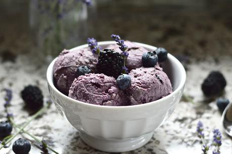 Paleo Double Berry Coconut Ice Cream (Dairy Free, AIP, SCD, GAPS, Whole 30, No Added Sweetener)