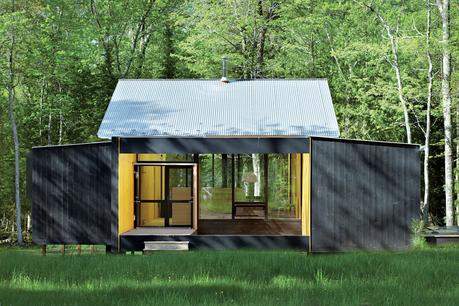 superior logic exterior open glass house