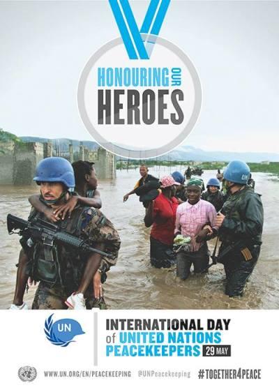 May 29th is International Day of UN Peace-keepers