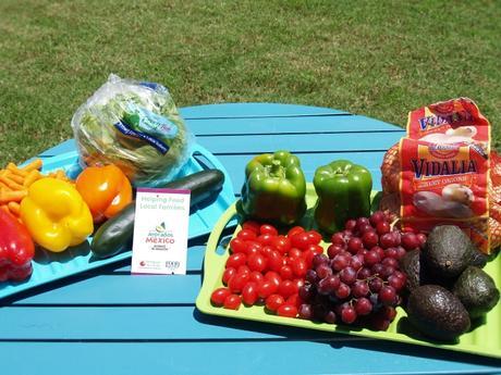 Fruit and Vegetable Train with Halfway Homemade Salsa