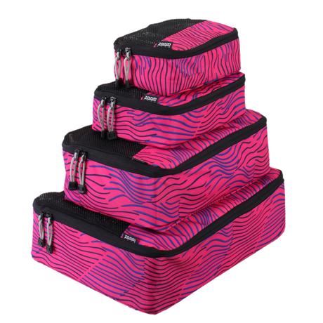 Packing cells don't have to be boring - just look at these pink stripe ones from Zoomlite.