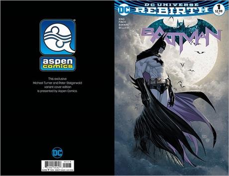 Rebirth: Batman #1 Cover - Aspen Comics Michael Turner Exclusive Variant