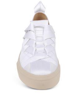White-Strapped:  Dries Van Noten Low-Top Trainers