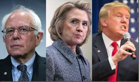 American Election Watch 2016 – The current Astrology for Donald Trump, Hillary Clinton and Bernie Sanders.