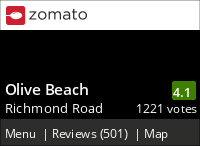 Olive Beach Menu, Reviews, Photos, Location and Info - Zomato