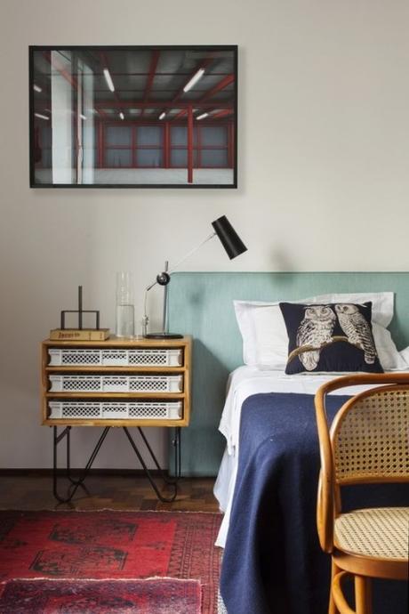 Masculine Bedroom With Statement Photography