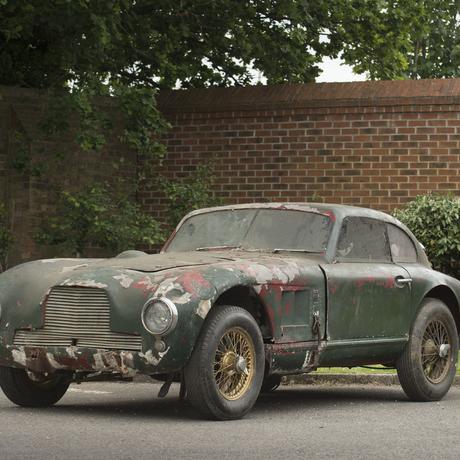 Historic Aston Martin to fetch £1million despite being a complete wreck