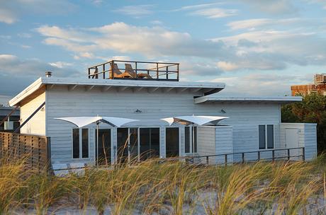 Fire Island beach home with roof deck