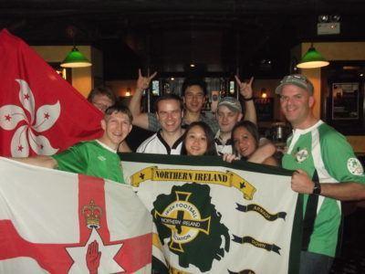 #gawa #daretodream Living Out A Childhood Dream Supporting Northern Ireland: My Plans for June 2016 Hong Kong Northern Ireland Supporters Club, 2012
