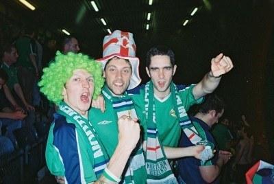 #gawa #daretodream Living Out A Childhood Dream Supporting Northern Ireland: My Plans for June 2016 With Brendan and Michael at the famous 1-0 win over England in 2005