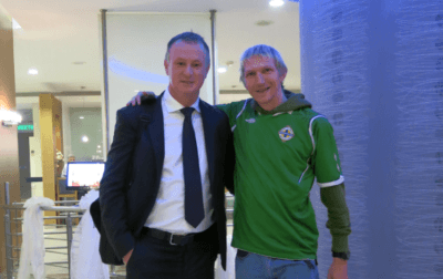 #gawa #daretodream Living Out A Childhood Dream Supporting Northern Ireland: My Plans for June 2016 Jonny Blair and Michael O Neill in Adana Turkey