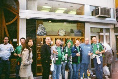 #gawa #daretodream Living Out A Childhood Dream Supporting Northern Ireland: My Plans for June 2016 With my Dad and his friends in Austria, 2005