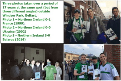 #gawa #daretodream Living Out A Childhood Dream Supporting Northern Ireland: My Plans for June 2016 Selling Here We Go...Again down the years