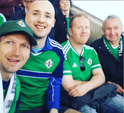 #gawa #daretodream Living Out A Childhood Dream Supporting Northern Ireland: My Plans for June 2016 Northern Ireland 3-0 Belarus last week