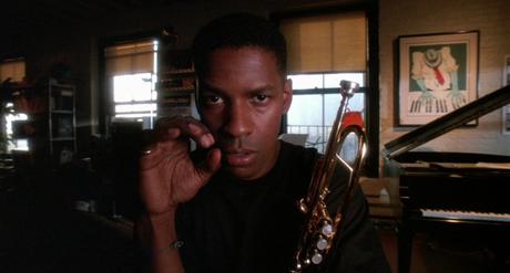 Bleek (Denzel Washington) practicing his scales in Mo' Better Blues