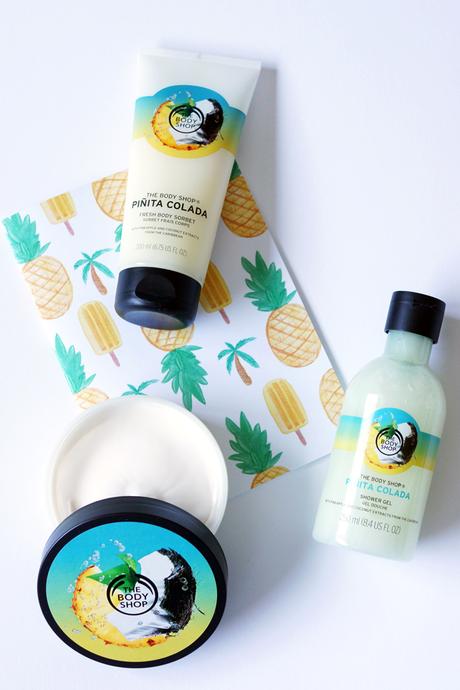 Hello Freckles The Body Shop Summer Pinita Colada