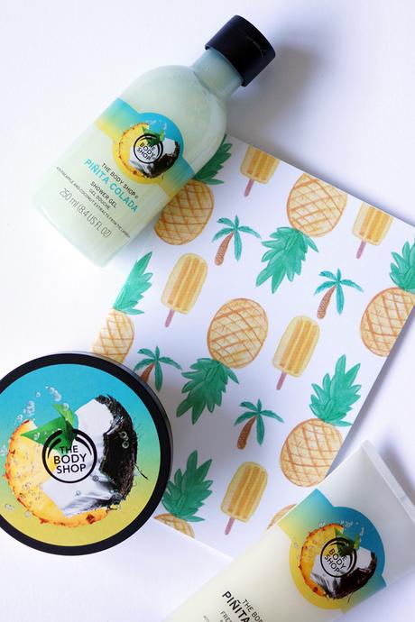 Hello Freckles The Body Shop Summer Pinita Colada