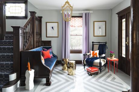 A New Jersey Victorian goes from dark and stuffy to bright and bold in this house tour