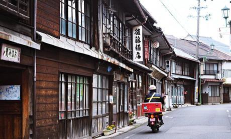 中馬街道の脇道宿場町、日本大正村・明智 /  Akechi, where Nanboku and Chuma highways come together.
