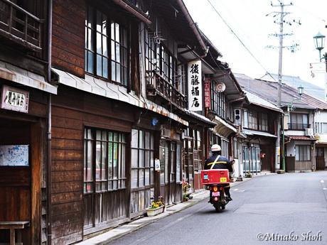 中馬街道の脇道宿場町、日本大正村・明智 /  Akechi, where Nanboku and Chuma highways come together.