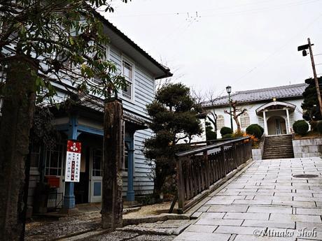 中馬街道の脇道宿場町、日本大正村・明智 /  Akechi, where Nanboku and Chuma highways come together.
