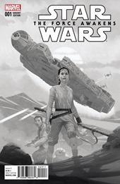 Star Wars: The Force Awakens Adaptation #1 Cover - Ribic Sketch Variant Star Wars: The Force Awakens Adaptation #1 Cover - Ribic Sketch Variant