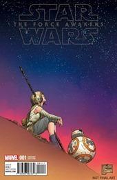 Star Wars: The Force Awakens Adaptation #1 Cover - Quesada Variant Star Wars: The Force Awakens Adaptation #1 Cover - Quesada Variant