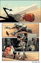 Star Wars: The Force Awakens Adaptation #1 Preview 2 Star Wars: The Force Awakens Adaptation #1 Preview 2