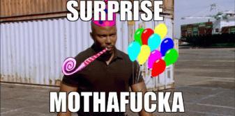 What is 2001 Maniacs Really About? surprise party