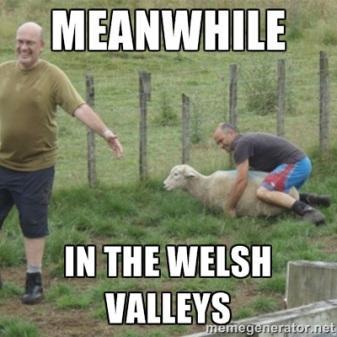What is 2001 Maniacs Really About? sheep shagging