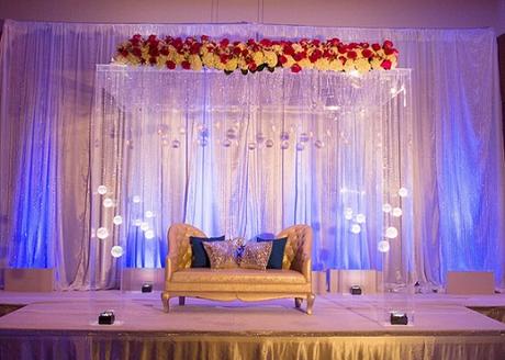 10 awesome indian wedding stage decoration id L ICwYsN