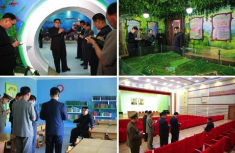 Kim Jong Un Visits Construction of Soap Factory and Renovated Manyo’ngdae Children’s Camp (Photos: Rodong Sinmun-KCNA).