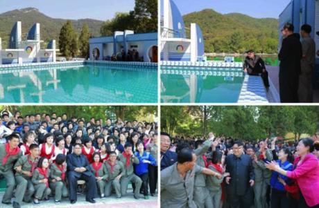 Kim Jong Un Visits Construction of Soap Factory and Renovated Manyo’ngdae Children’s Camp (Photos: Rodong Sinmun-KCNA).