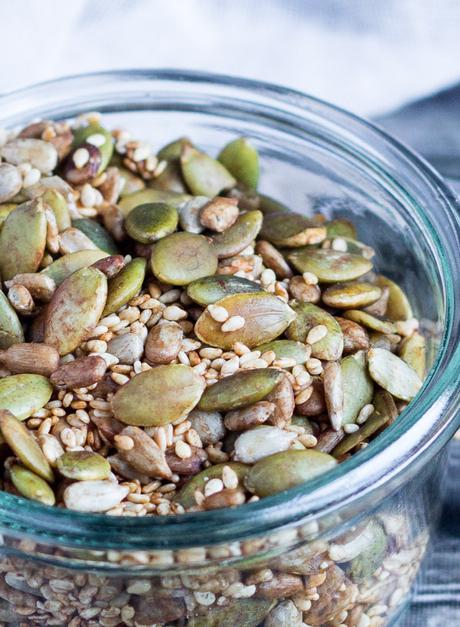 Tamari Seeds Salad Topping