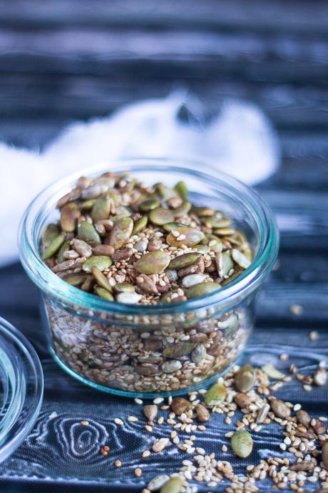 Tamari Seeds Salad Topping