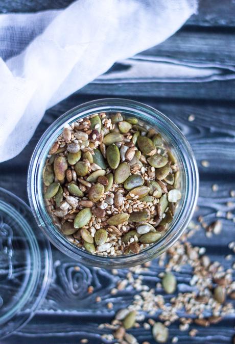 Tamari Seeds Salad Topping