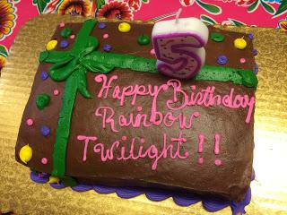 Happy Birthday Rainbow Twilight
