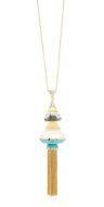 Alexis Bittar Tiered Tassel Pendant Necklace from Shopbop