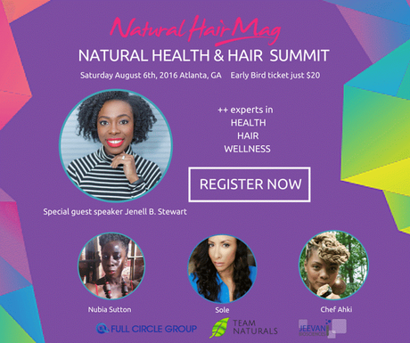 Natural Hair Mag Presents the Natural Health & Hair Summit + Win Free Tickets!
