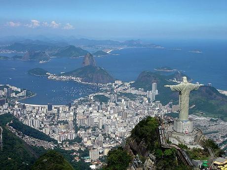 Panoram Cristo Redentor, Bahia de Guanabara, P...